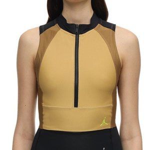 nike jordan sleeveless stretch crop top (size S)